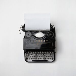 writing typing keyboard technology white vintage